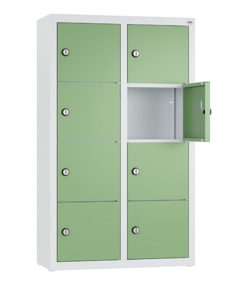 Produktbild C+P Kleingefachschrank mit 8 Fächer resedagrün 460 x 200 x 770 mm bild 2