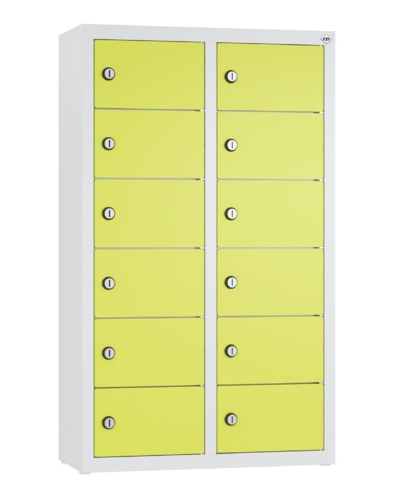 Produktbild C+P Kleingefachschrank 12 kleine Fächer viridingrün 460 x 200 x 770 mm