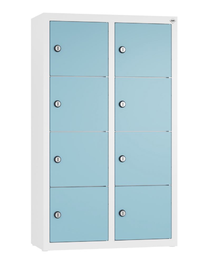 Produktbild C+P Kleingefachschrank Serie 8170 mit 8 Fächer horizontblau 460 x 200 x 770 mm