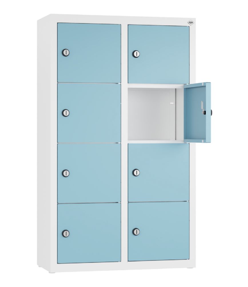 Produktbild C+P Kleingefachschrank Serie 8170 mit 8 Fächer horizontblau 460 x 200 x 770 mm bild 2