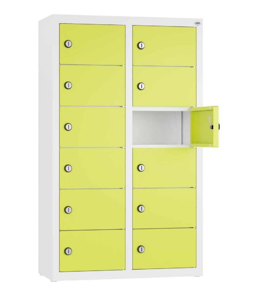 Produktbild C+P Kleingefachschrank 12 Fächer viridingrün 460 x 200 x 770 mm bild 2