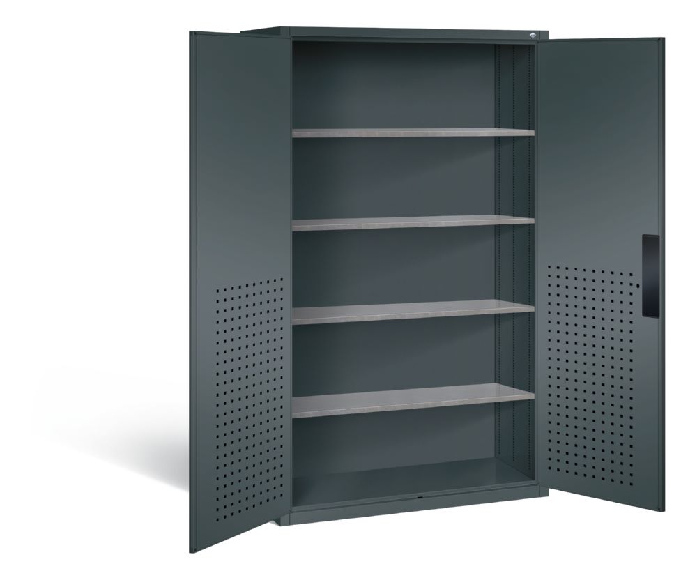 Produktbild C+P Magazinschrank Serie 13 H 1950 x B 1100 x T 535 mm in anthrazit bild 2