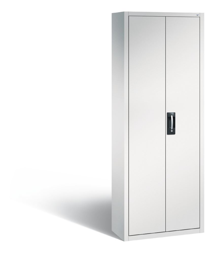 Produktbild C+P Magazinschrank aus Serie 13 mit 114 Lagerkästen lichtgrau 700 x 300 x 1980 mm