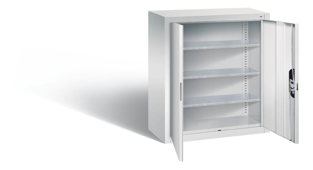 Produktbild C+P Magazinschrank aus Stahl lichtgrau 700 x 300 x 830 mm bild 2