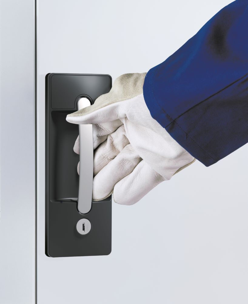 Produktbild C+P Magazinschrank Serie 13 1950 x 1100 x 535 mm lichtgrau anthrazit bild 3