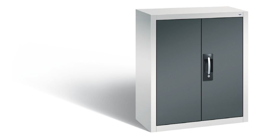 Produktbild C+P Magazinschrank 6 Böden mit Lagerkästen anthrazit 700 x 300 x 830 mm