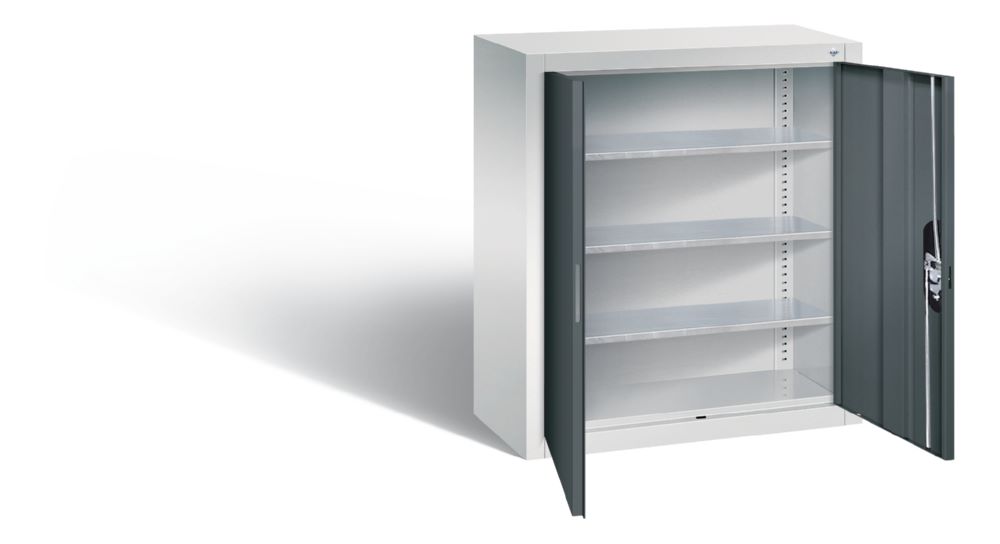 Produktbild C+P Magazinschrank als Hängeschrank anthrazit lichtgrau 700 x 300 x 830 mm bild 2