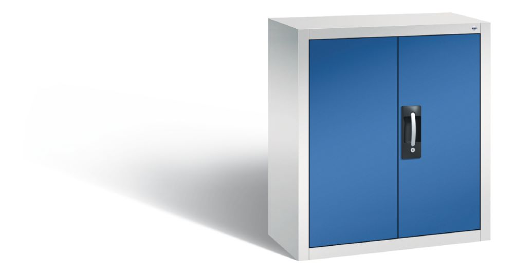 Produktbild C+P Magazinschrank Türen in enzianblau 700 x 300 x 830 mm