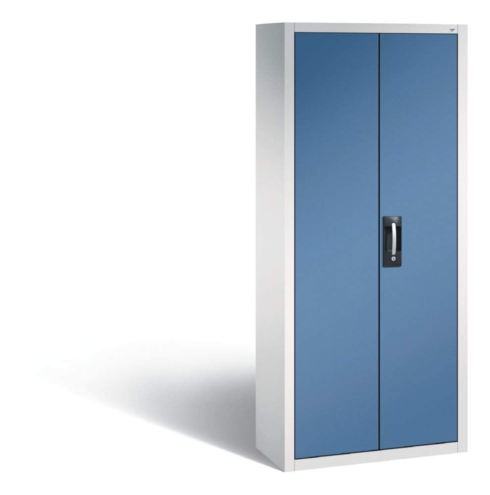 Produktbild C+P Magazinschrank 108 verschiedene Lagerkästen fernblau 700 x 300 x 1690 mm