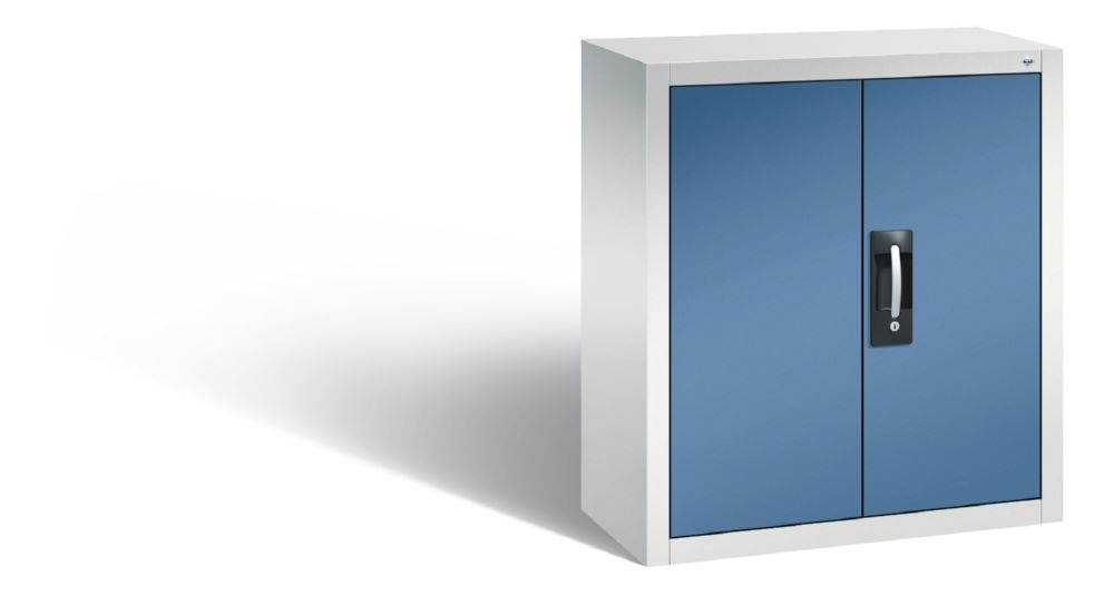 Produktbild C+P Magazinschrank 6 Böden 42 Lagerkästen fernblau 700 x 300 x 830 mm