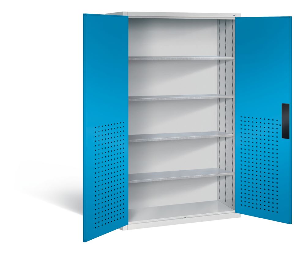 Produktbild C+P Magazinschrank Serie 13 H 1950 x B 1100 x T 535 mm lichtgrau lichtblau bild 2