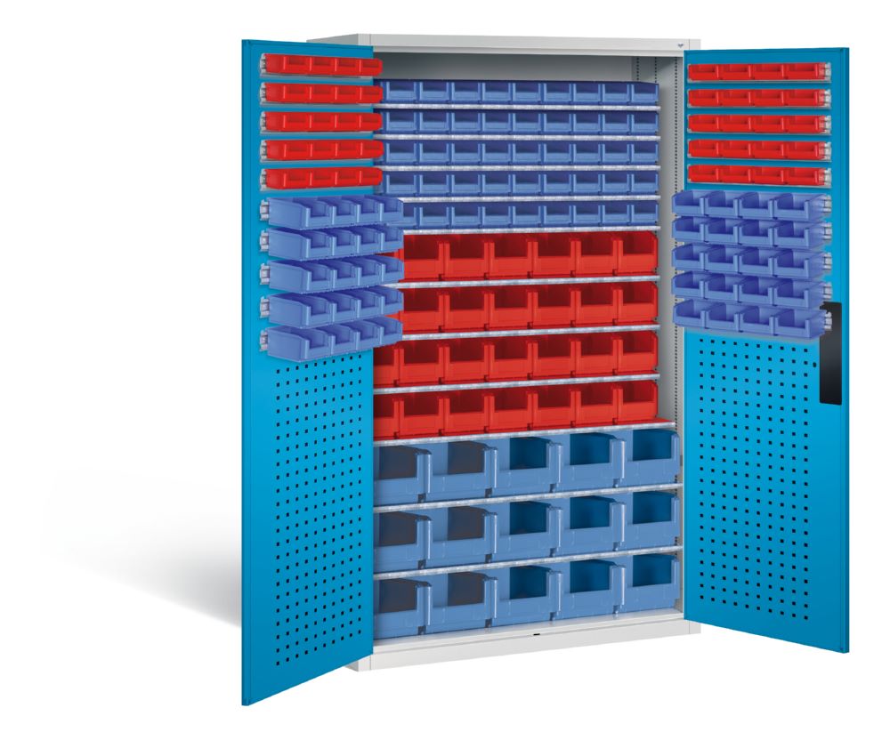 Produktbild C+P Magazinschrank, H1950B1100T535 mm, Lichtgrau/Lichtblau bild 2