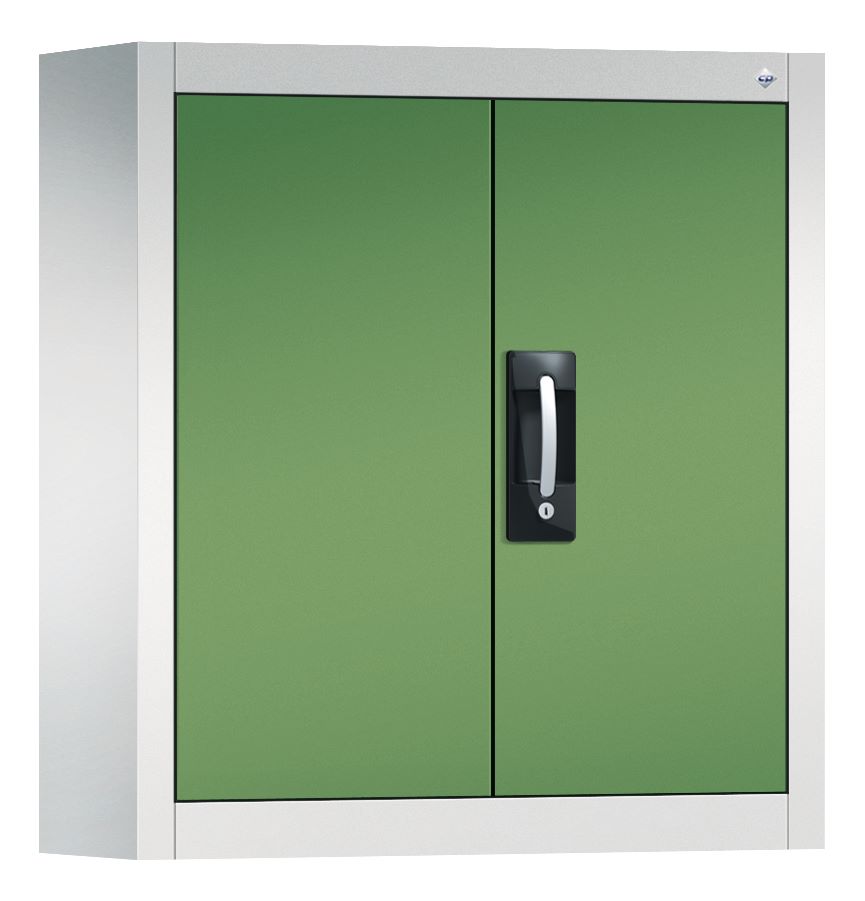 Produktbild C+P Magazinschrank lichtgrau resedagrün 700 x 300 x 830 mm