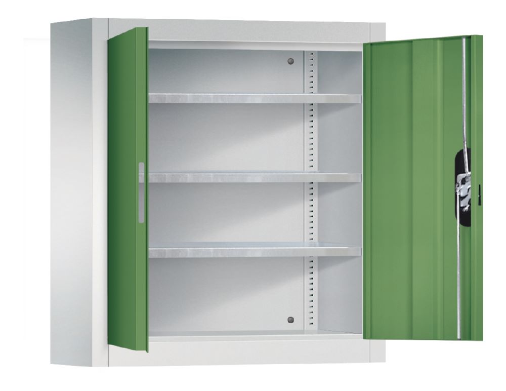 Produktbild C+P Magazinschrank lichtgrau resedagrün 700 x 300 x 830 mm bild 2