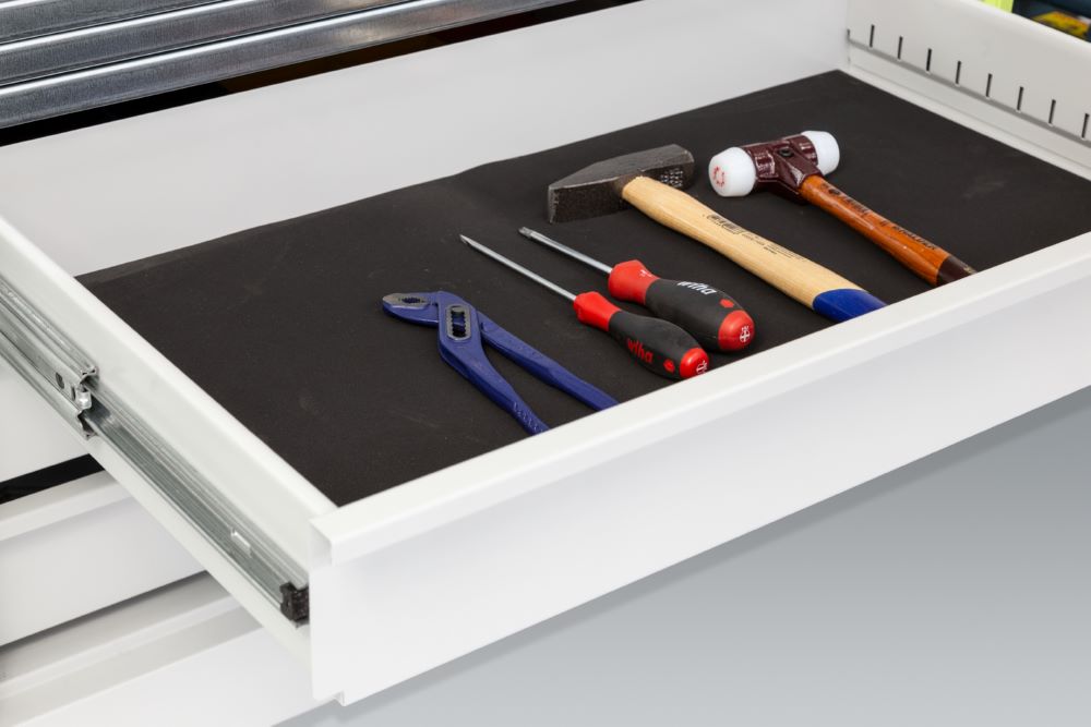 Produktbild C+P Moosgummimatte zum Einlegen in die Schublade Breite 750 mm