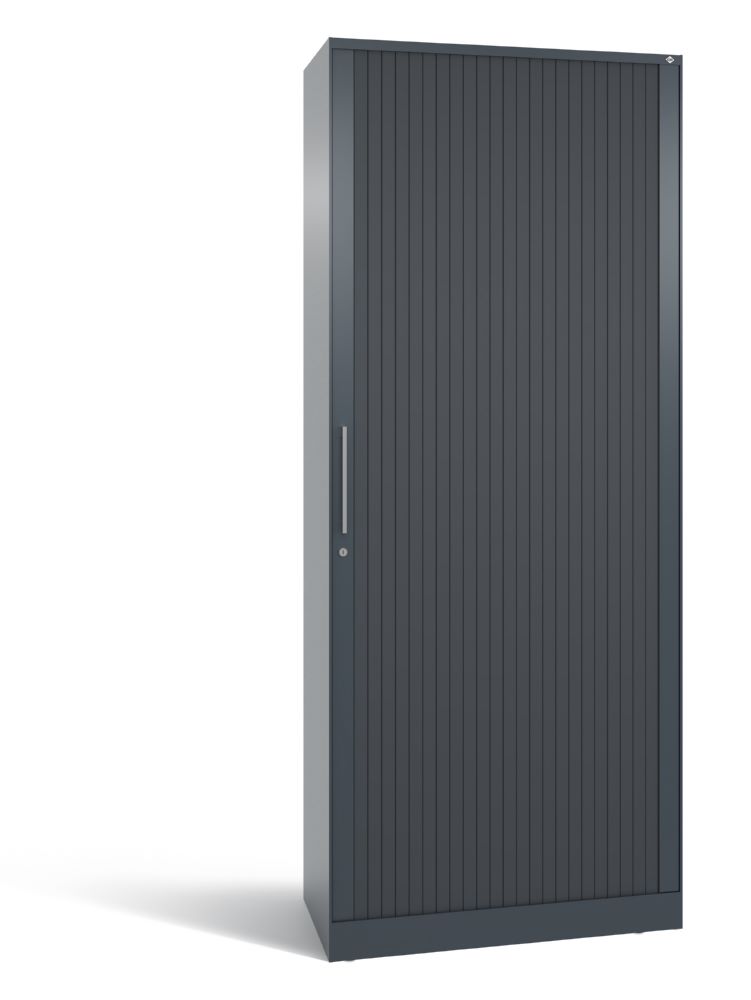Produktbild C+P Großer Rollladenschrank Asisto Kunstlamellen in anthrazit 800 x 435 x 1980 mm