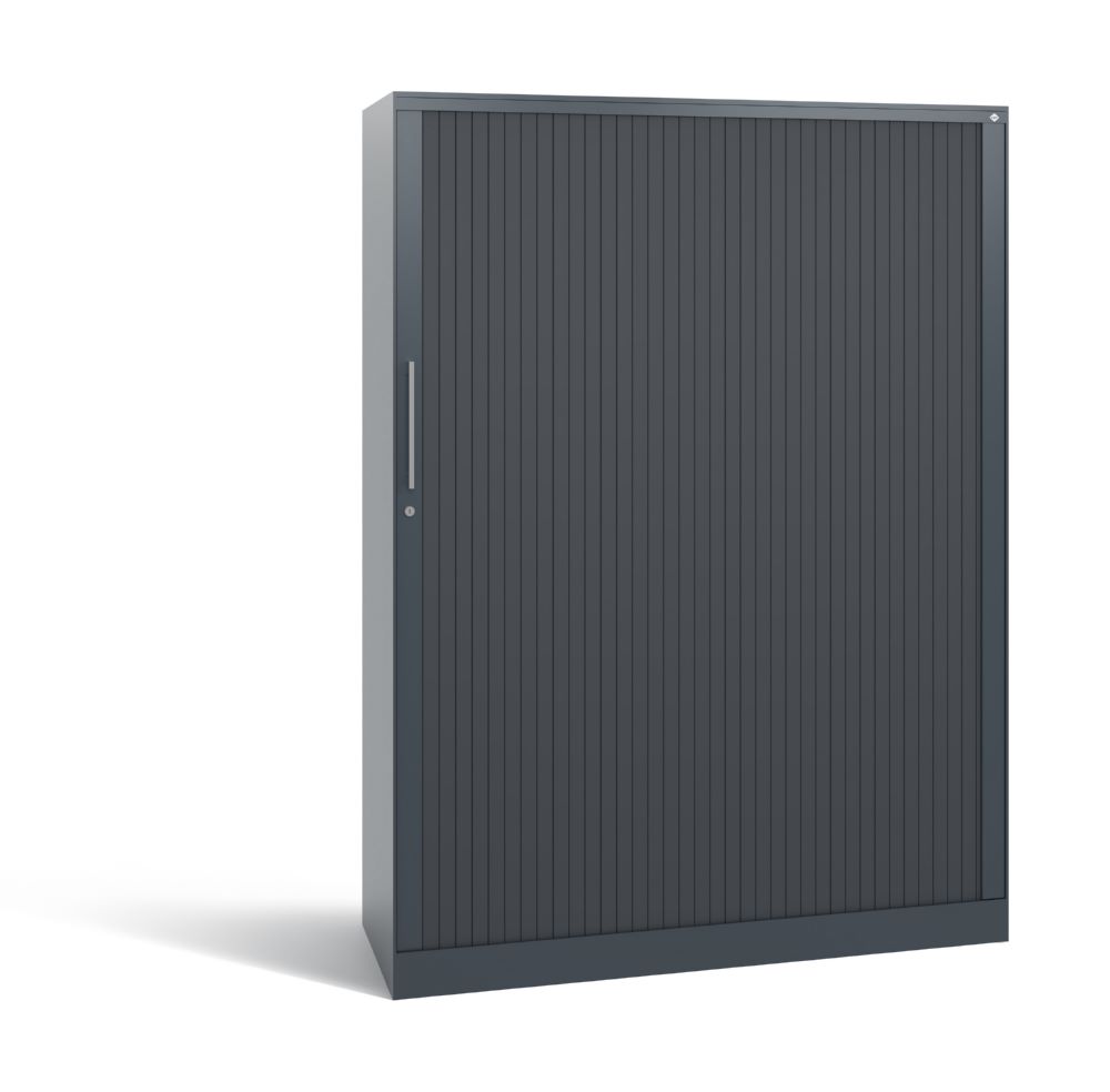 Produktbild C+P Rollladenschrank Asisto Lamellen und Korpus in anthrazit 1200 x 435 x 1639 mm