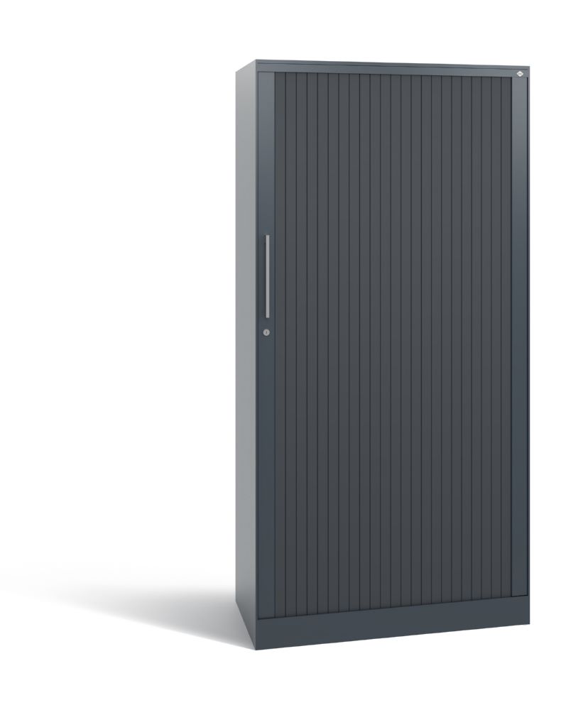 Produktbild C+P Großer Rollladenschrank Asisto mit 3 Böden anthrazit 800 x 435 x 1639 mm