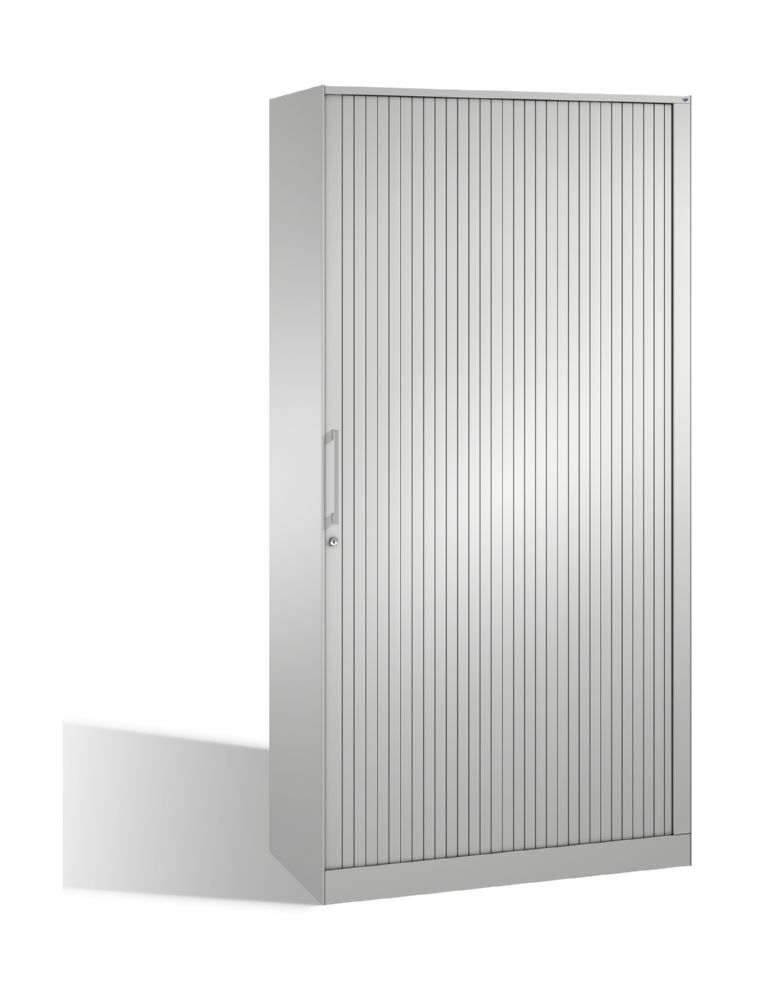 Produktbild C+P Rollladenschrank seitlich Asisto lichtgrau 1000 x 435 x 1980 mm