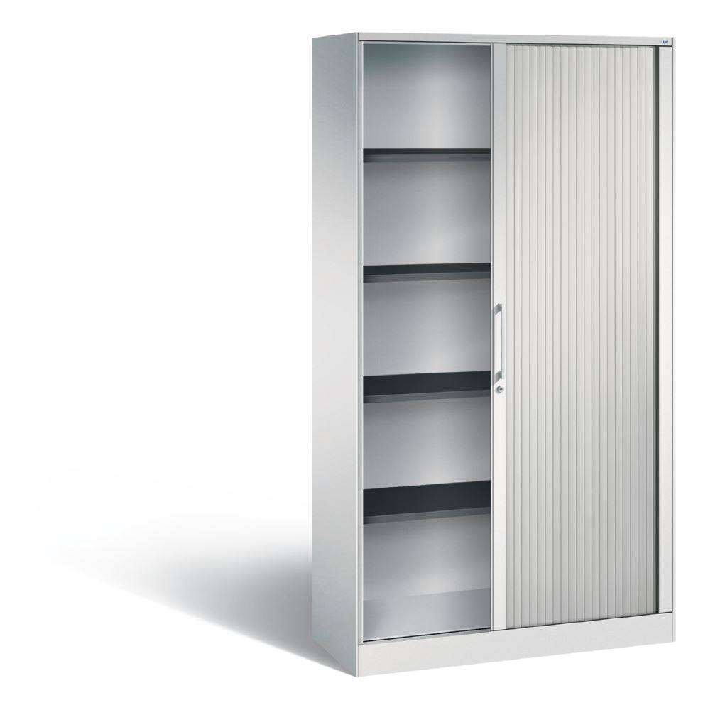Produktbild C+P Rollladenschrank seitlich Asisto lichtgrau 1000 x 435 x 1980 mm bild 2