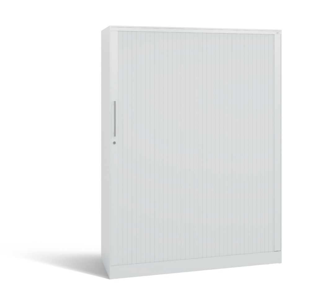 Produktbild C+P Rollladenschrank Asisto Korpus und Lamellen in lichtgrau 1200 x 435 x 1639 mm bild 3