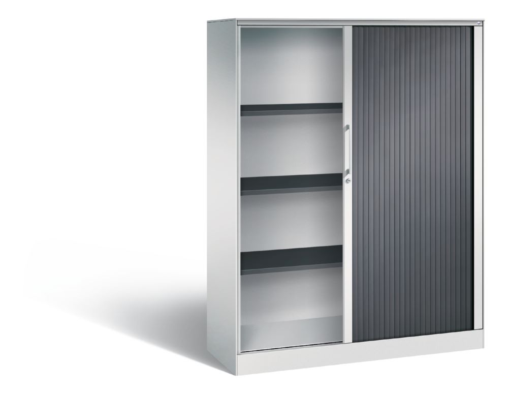 Produktbild C+P Rollladenschrank Asisto Lamellen in anthrazit 1200 x 435 x 1639 mm bild 2