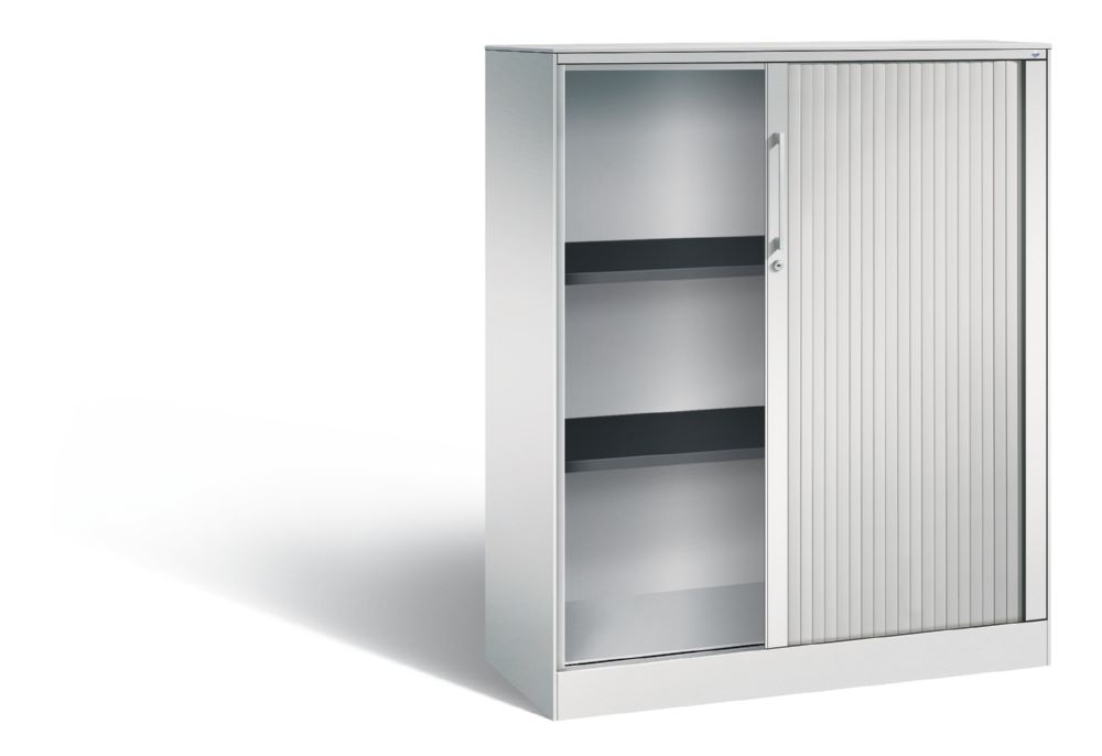 Produktbild C+P Rollladenschrank Asisto bis 70 kg in hellgrau 1000 x 435 x 1310 mm bild 2