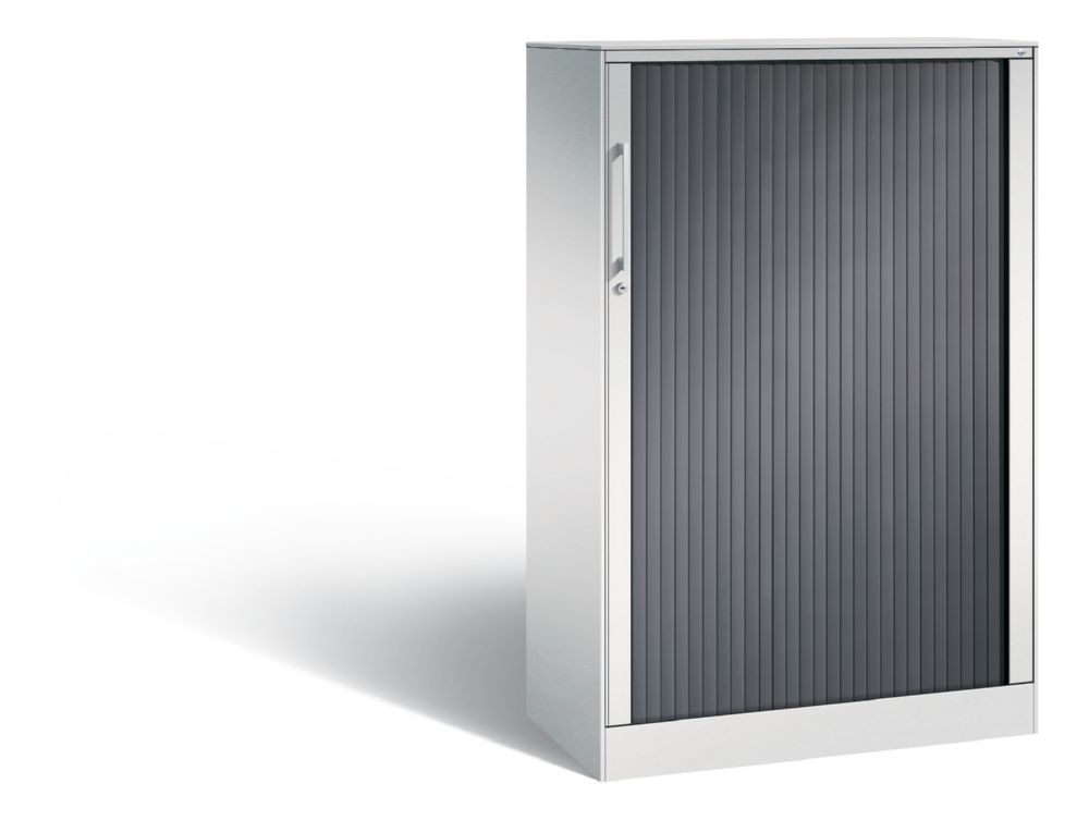 Produktbild C+P Rollladenschrank aus Stahl Asisto 2 Innenfächer 800 x 435 x 1310 mm