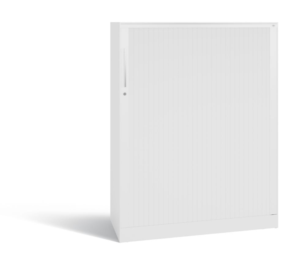 Produktbild C+P Rollladenschrank Asisto 2 Böden verkehrsweiß 1000 x 435 x 1310 mm bild 3