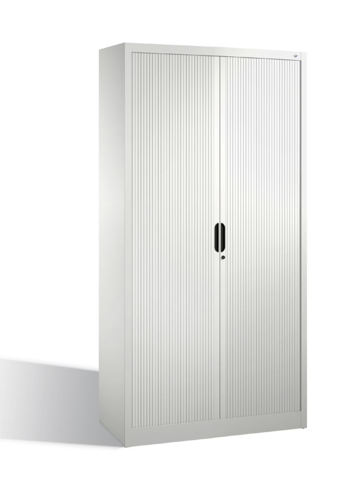 Produktbild C+P Rollladenschrank Omnispace mit Leichtlaufschienen hellgrau 1000 x 420 x 1980 mm