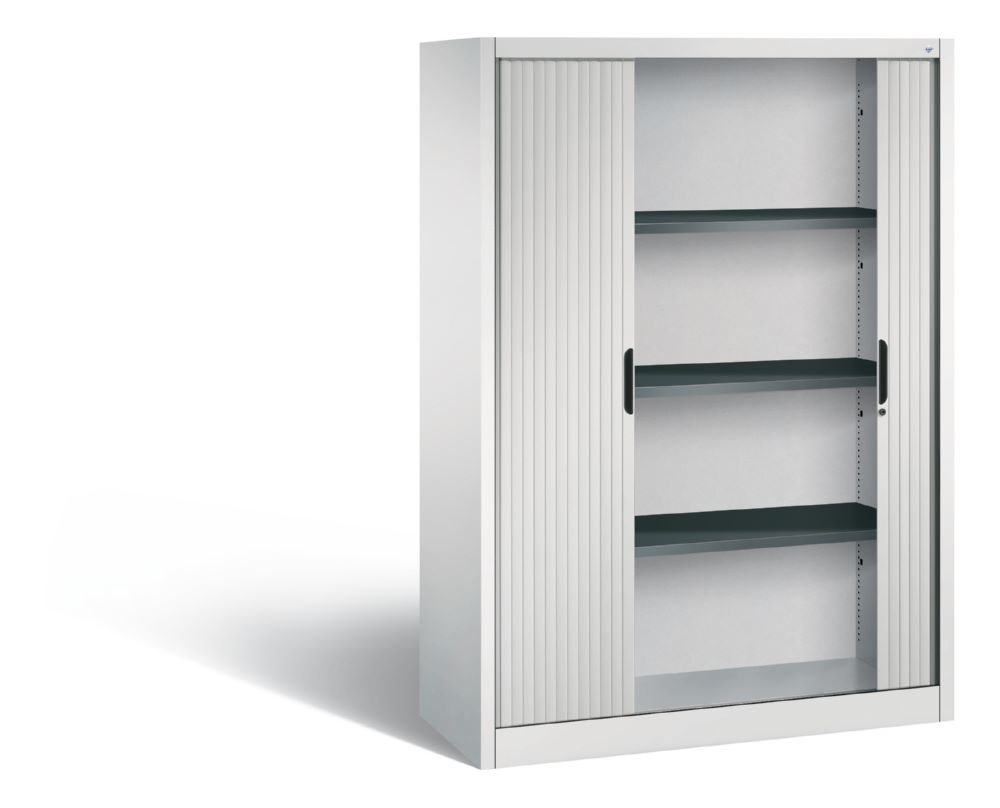 Produktbild C+P Rollladenschrank verstellbar Omnispace in lichtgrau 1200 x 420 x 1660 mm bild 2