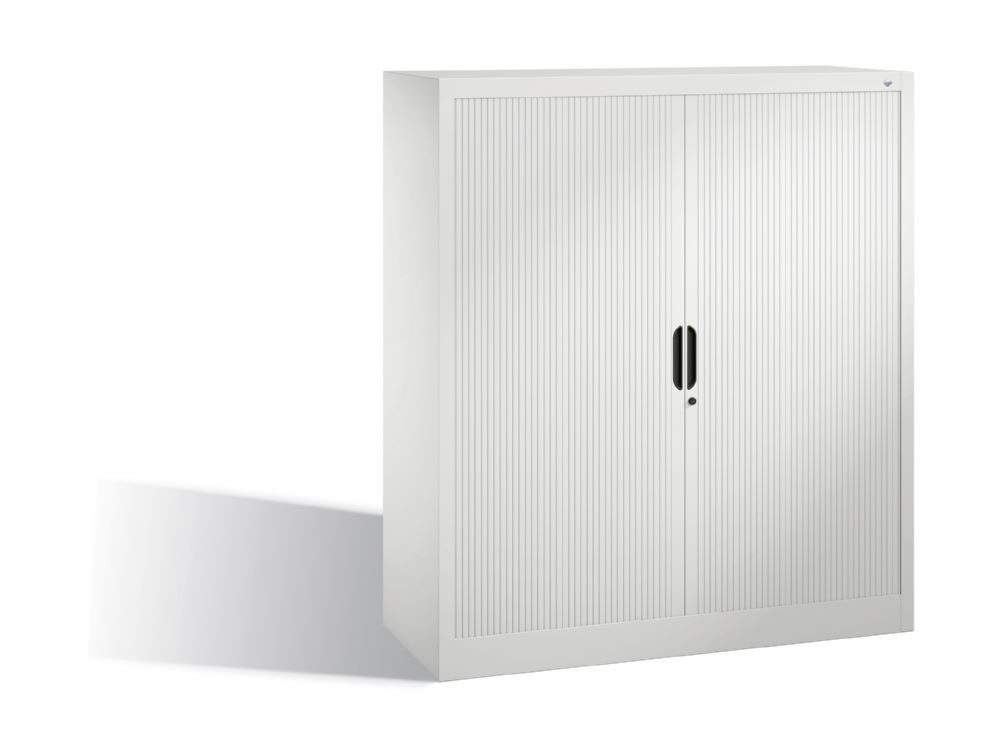 Produktbild C+P Rollladenschrank Omnispace 3 Fachböden bis 50 kg lichtgrau 1200 x 420 x 1345 mm