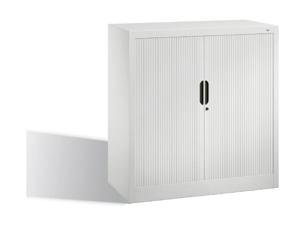 Produktbild C+P Rollladenschrank Omnispace Drehzylinderschloss lichtgrau 1000 x 420 x 1030 mm