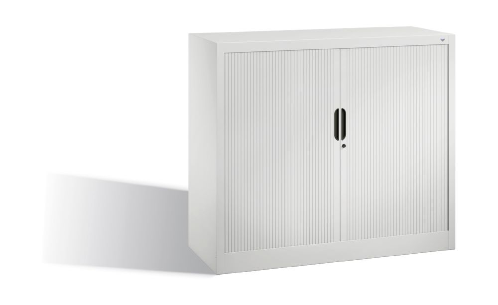 Produktbild C+P Rollladenschrank Omnispace mit Aluminiumschlossleiste grau 1200 x 420 x 1030 mm