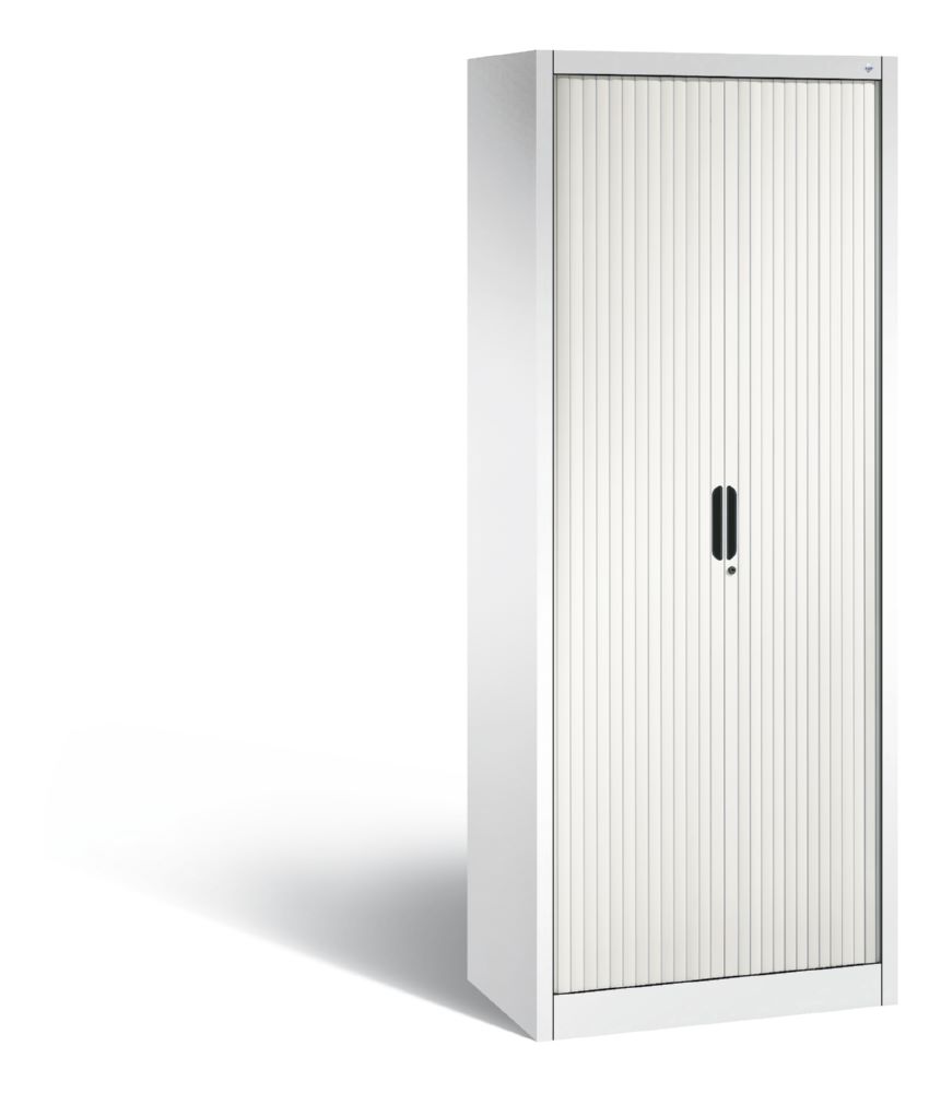 Produktbild C+P Rollladenschrank Omnispace 50 kg Last weiß 800 x 420 x 1980 mm