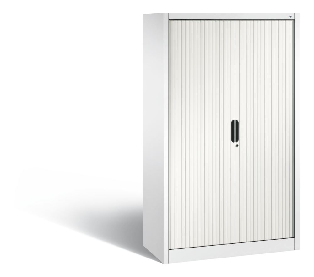 Produktbild C+P Rollladenschrank Omnispace mit Kunststofflamellen weiß 1000 x 420 x 1660 mm