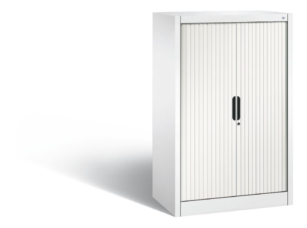Produktbild C+P Rollladenschrank Omnispace 2 Fachböden weiß 800 x 420 x 1230 mm