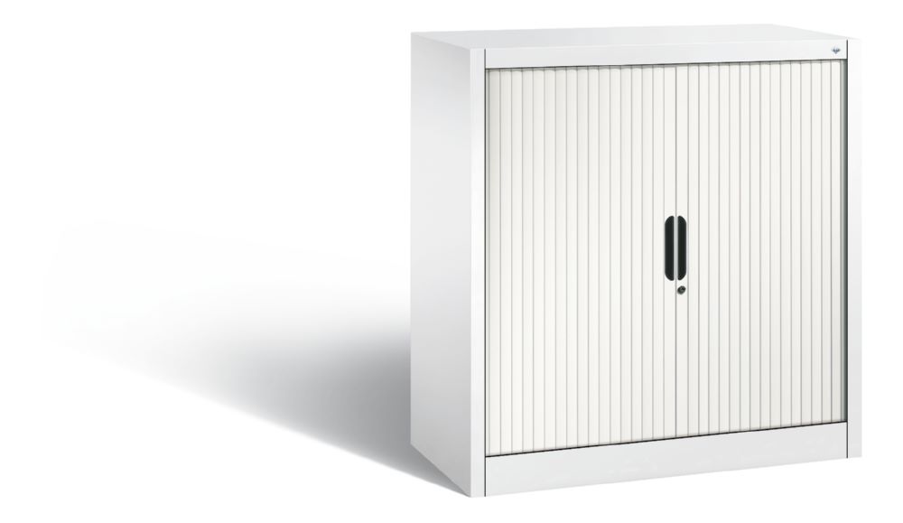 Produktbild C+P Rollladenschrank Omnispace abschließbar weiß 1000 x 420 x 1030 mm