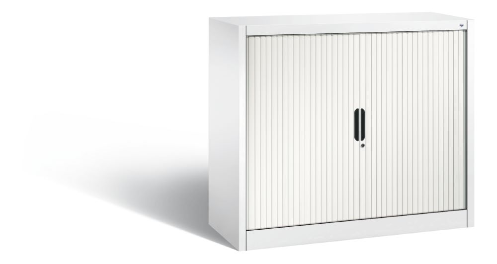 Produktbild C+P Rollladenschrank Omnispace mit 2 Stahlböden weiß 1200 x 420 x 1030 mm