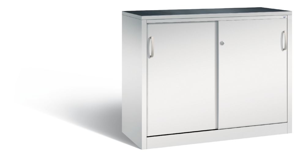 Produktbild C+P Schiebetürenschrank Acurado 2000 verstärkte Türen in grau 1200 x 500 x 1000 mm