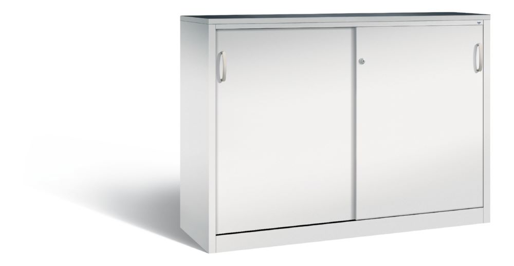 Produktbild C+P Schiebetürenschrank Acurado 2000 1200 x 1600 x 500 mm in lichtgrau