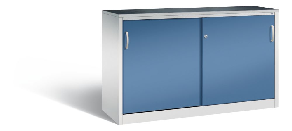 Produktbild C+P Schiebetürenschrank Acurado 2000 Türen in fernblau 1600 x 500 x 1000 mm