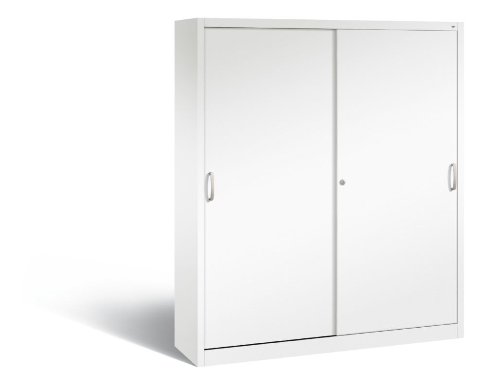 Produktbild C+P Schiebetürenschrank Acurado 2000 1950 x 1600 x 400 mm in weiß