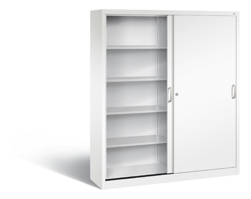 Produktbild C+P Schiebetürenschrank Acurado 2000 1950 x 1600 x 400 mm in weiß bild 2