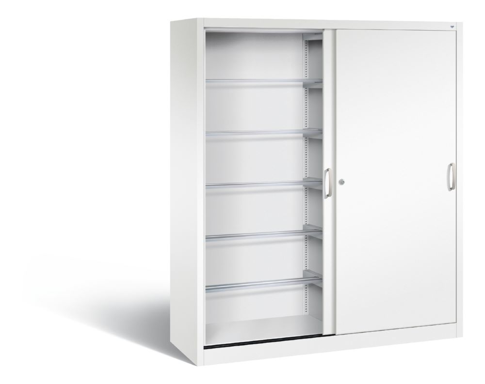 Produktbild C+P Schiebetürenschrank Acurado 2000 1950 x 1600 x 500 mm in weiß bild 2