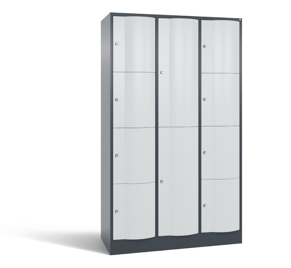 Produktbild C+P Schließfachschrank Resisto 10 Fächer H 1950 x B 1148 x T 540 mm