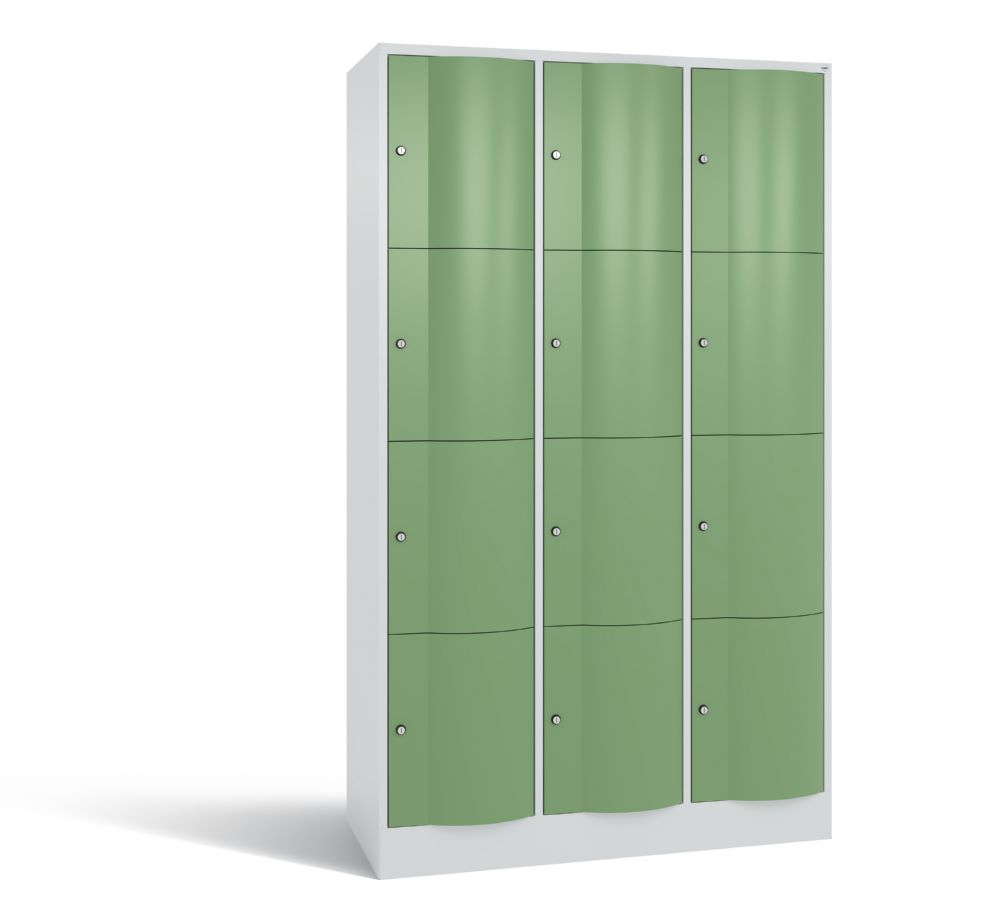 Produktbild C+P Schließfachschrank Resisto H 1950 x B 1148 x T 540 mm 12 Fächer