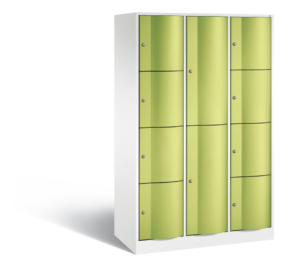 Produktbild C+P Stahl Schließfachschrank Resisto 10 Fächer 1950 x 1148 x 540 mm