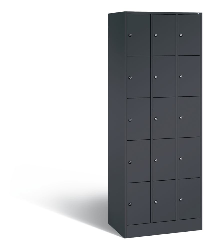 Produktbild C+P Schließfachschrank Serie 8070 1950 x 680 x 480 mm in anthrazit