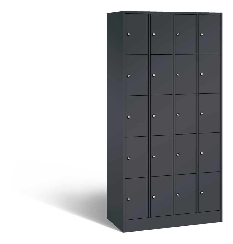 Produktbild C+P Schließfachschrank Serie 8070 H 1950 x B 900 x T 480 mm in anthrazit